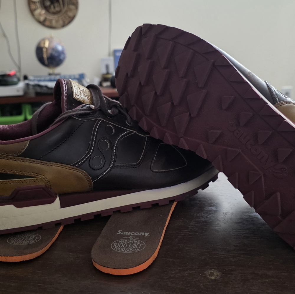 Saucony Shadow original "Wolverine 1000" mens Size 12 VNDS - Picture 3 of 10